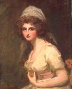 George Romney later Lady France oil painting artist